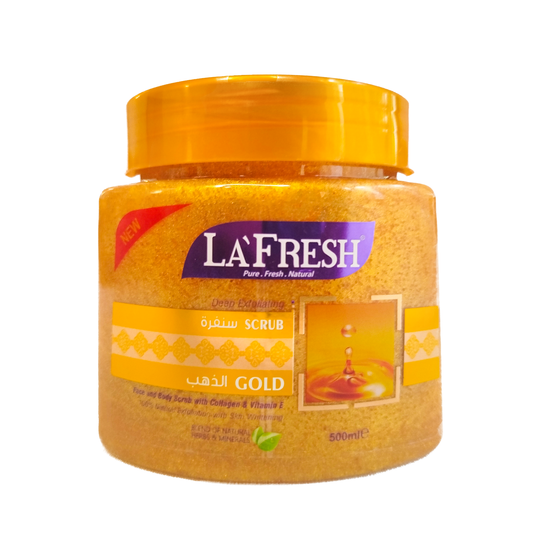 La-Fresh Gold Scrub 500ml
