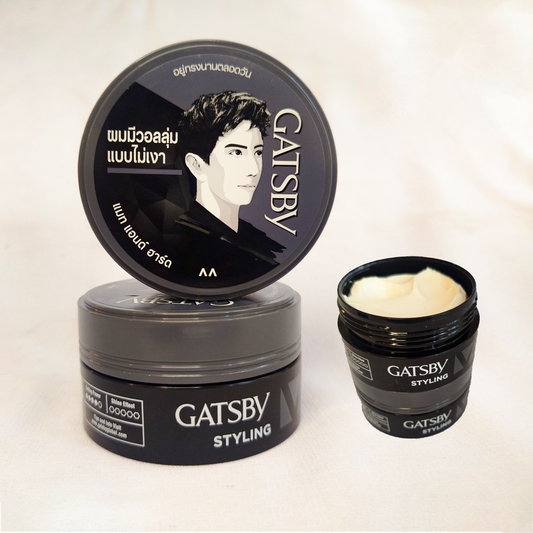 Gatsby Hair Styling Wax for strong styling - 75g