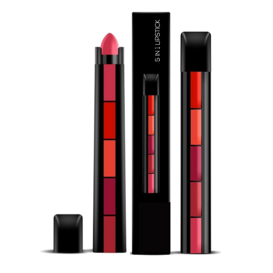 Huda Beauty lipstick set packaging