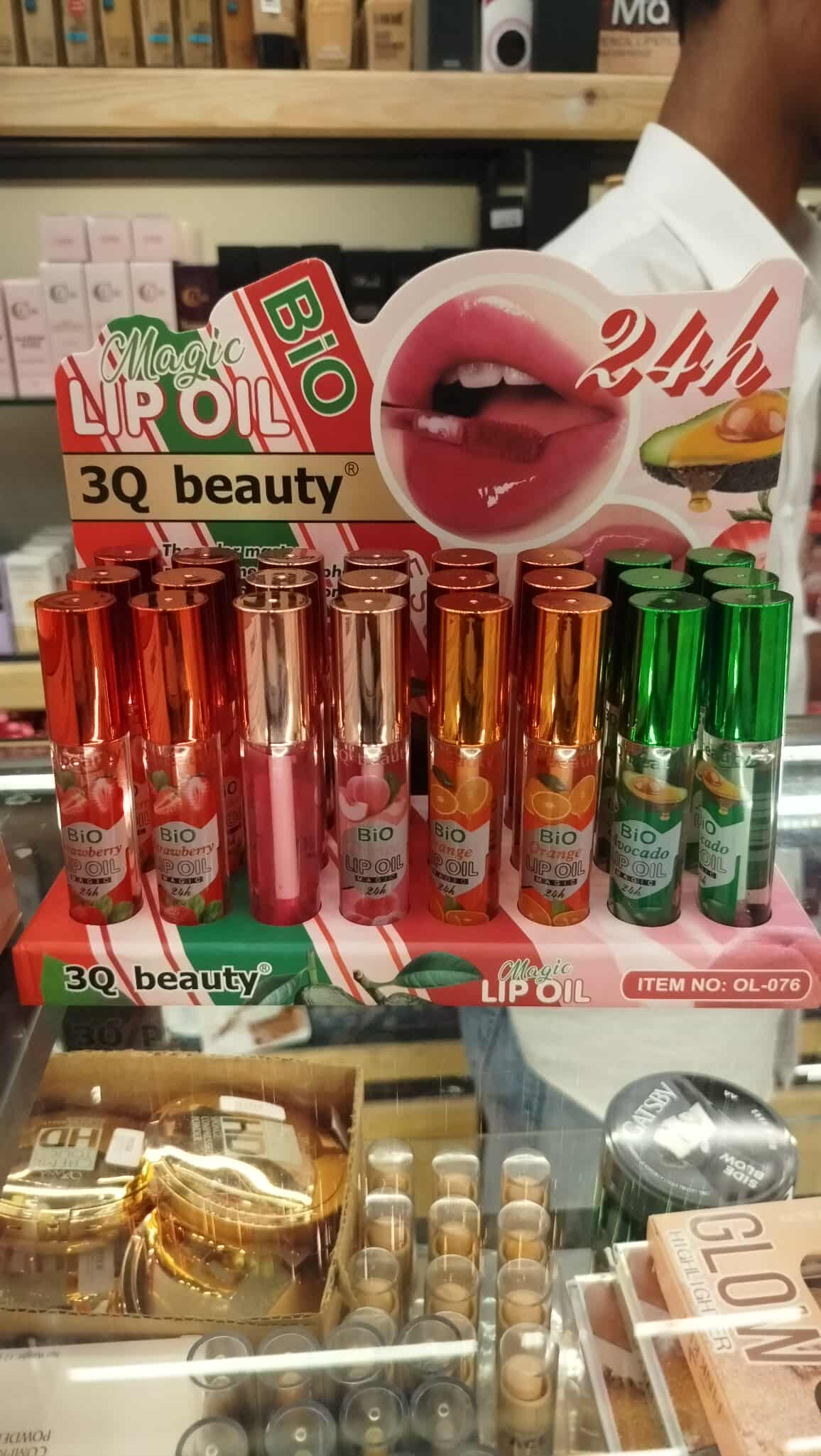 3Q Beauty BIO Lip Oil Strawberry and Orange 24hr Magic